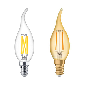LED candle lamps bentip
